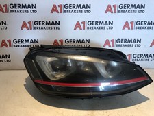 GENUINE 13-16 VW GOLF GTI MK7 DRIVER FRONT HEADLIGHT WITH BALLAST 5G2941752A