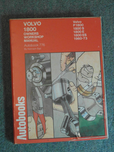 Volvo 1800 car owners workshop - volvo,