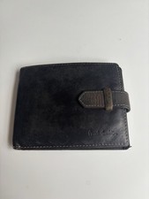 PAUL SMITH Brown & Green Leather Bifold Wallet