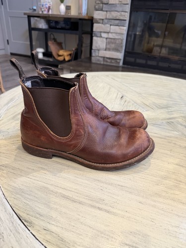 Red wing 4526 chelsea rancher - red,