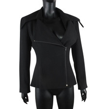 Ivan Grundahl Black Biker Zip