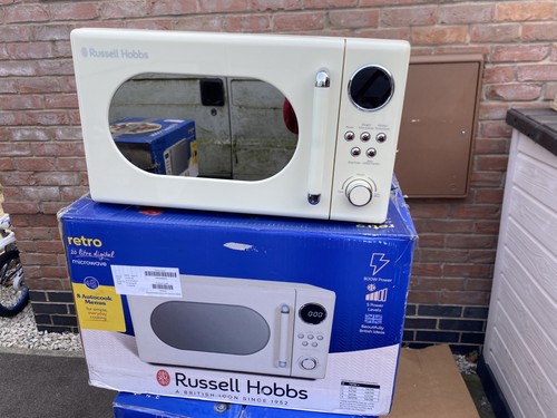 Russell hobbs retro microwave - russell,