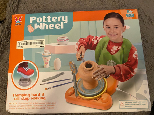 Kids pottery wheel kit - pottery,