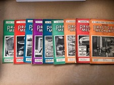 Magazines Practical Mechanics x9 from 1951 Vintage - Retro - Rare - Classic