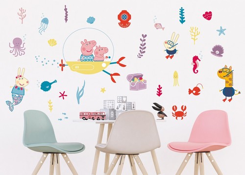 Wall stickers set - wall,