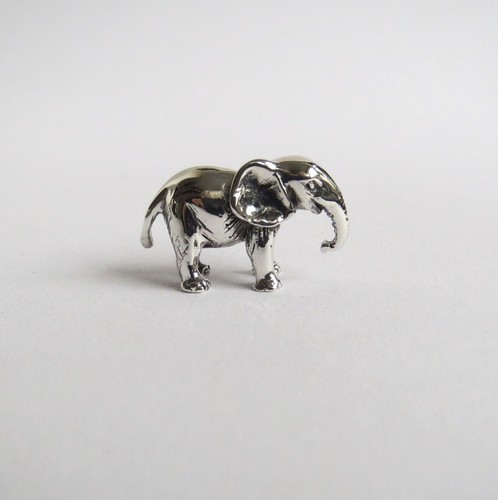Tiny elephant figurine solid - tiny, figurine,