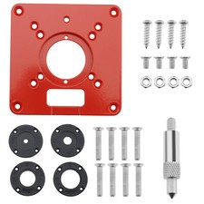 Router Table Insert Plate Aluminum Alloy Compatible with Makita Routers