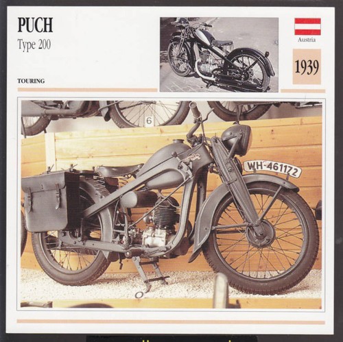 1939 puch type 200cc - 1939, (198cc)