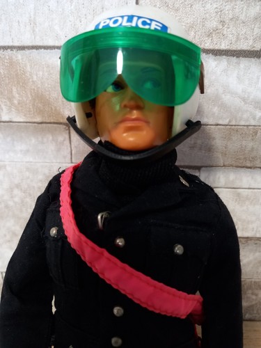 Vintage action man - vintage, police