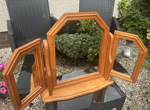 Vintage pine triptych - triptych, dressing