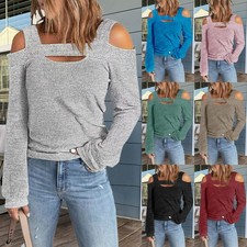 Women Cold Shoulder Loose