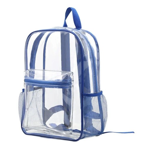 Clear transparent backpack - clear,