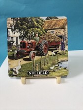 Nuffield In The Farm Yard With Manure - Quality U.K. Manf Coaster