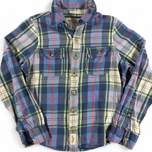 Abercrombie fitch blue - abercrombie, red