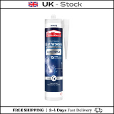 Unibond Anti Mould Silicone Sealant For Kitchen Bathroom White