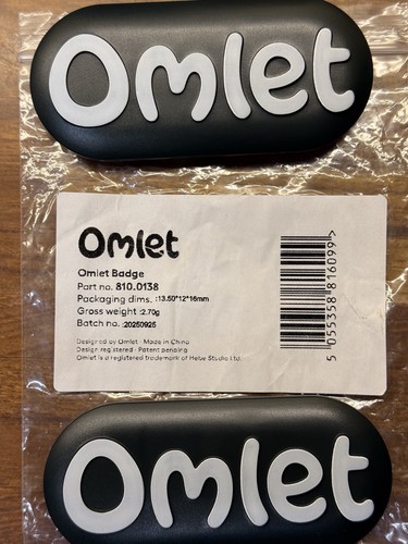 Omlet badge - omlet,