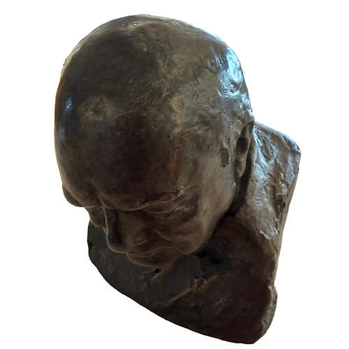 Winston churchill bust signed - winston,