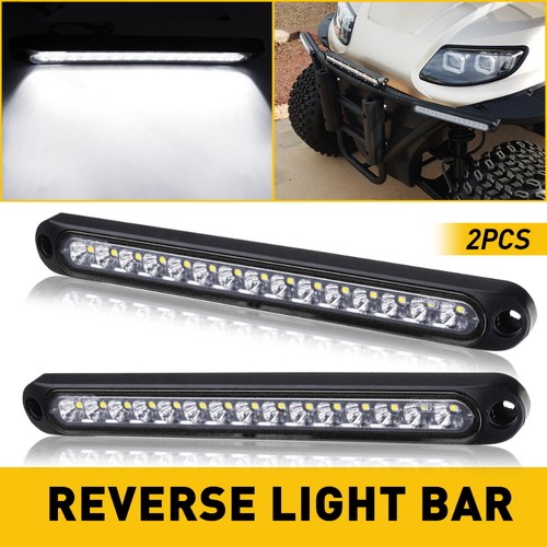 2pcs white drl - white, tail