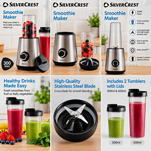 Silvercrest 300w smoothie - 300w,