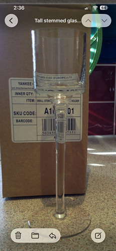 Small stemmed glass yankee - small,