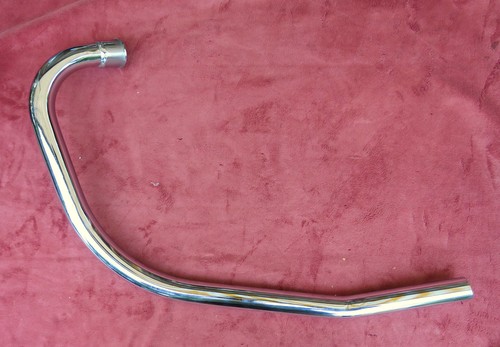 Norton twin exhaust pipe left - norton,