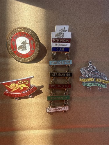 Various speedway enamel - enamel, pin