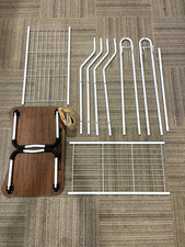 Home Treats Clothes Rail With Shoe Rack/Storage Shelf - White