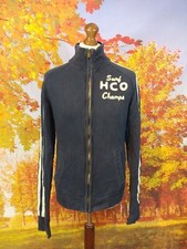 Hollister Surf Champs blue full zip Tracksuit Jacket. UK men's size Medium