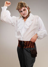 Mens 1980s New Romantic White