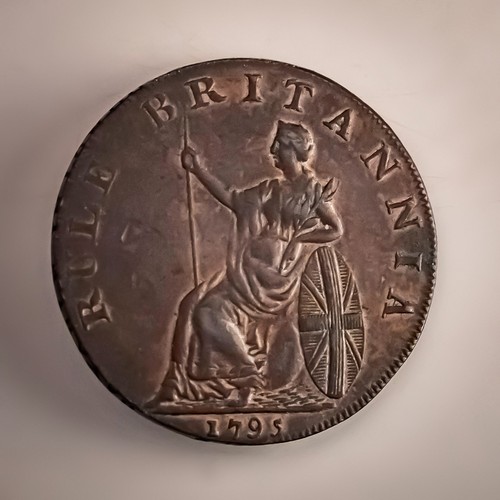 1795 petersfield halfpenny - 1795,