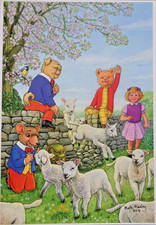 Rupert's Spring Day A3 Poster