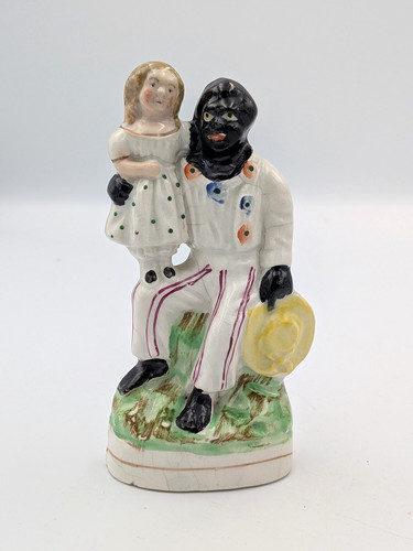 Victorian staffordshire figure - staffordshire,