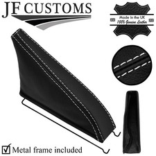 WHITE STITCHING LEATHER