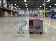 Elegant Cut Glass Pedestal