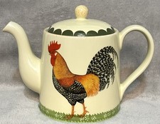 Fairmont & Main Cockerel Chicken Farm Teapot Ceramic 15.5cm