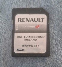 Renault Genuine Sat Nav SD Card United Kingdom and Ireland  259209024R