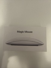 Apple Magic Mouse 2 Silver/White A1657 Lightning Boxed Excellent Condition