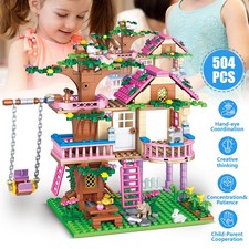 504 Pieces Tree House Building