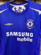 Chelsea 2005/06 Home Shirt Size Small S Umbro Original Vintage Shirt VGC Mens