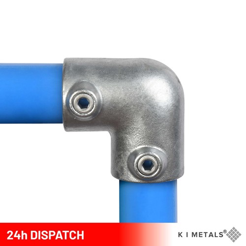 Galvanised key clamp - galvanised,
