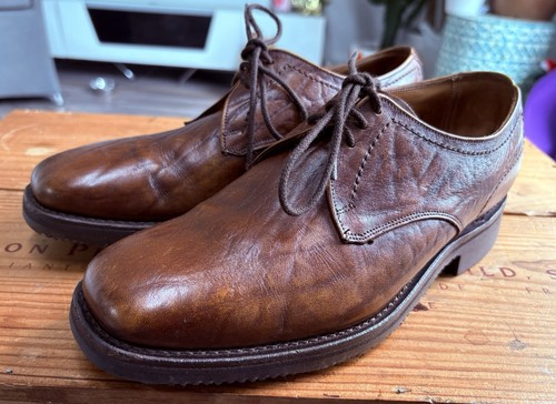 Cheaney chestnut derby shoes - cheaney,