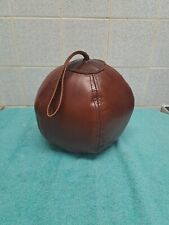 Vintage,   Leather  MEDICINE BALL /  Boxing  Excercise. 1.3kg