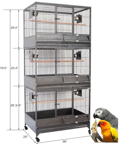 Stacker large wrought iron - 3-stacker, x-large