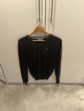 Mens J Lindeberg Small Navy Blue Merino Wool Lymann Sweater