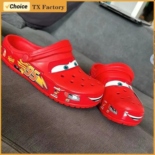 Lightning mcqueen crocs clogs - lightning,