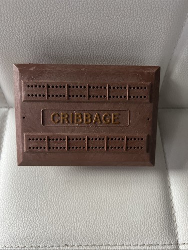 Vintage travel cribbage set - travel,