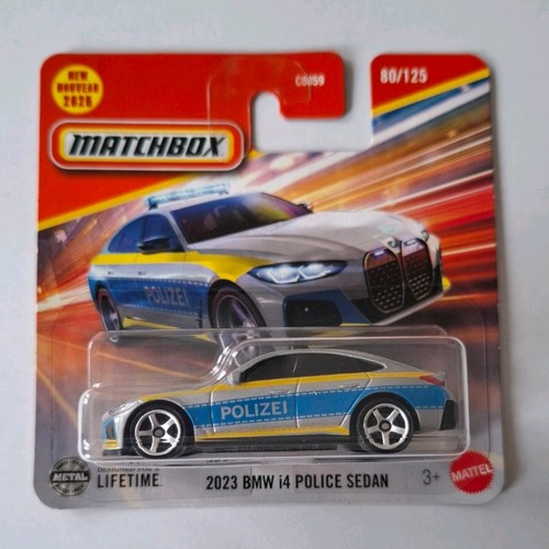 Matchbox 2023 bmw police - bmw, i4