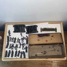 VINTAGE TOY SOLDIER LEAD MOLD
