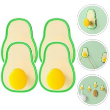 4Pcs Sticky Wall Hooks Cartoon