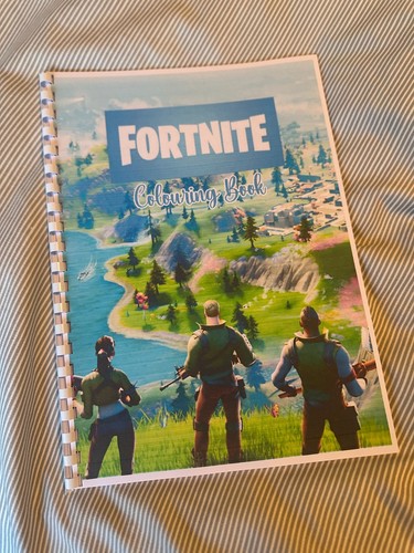 Fortnite colouring book - fortnite,